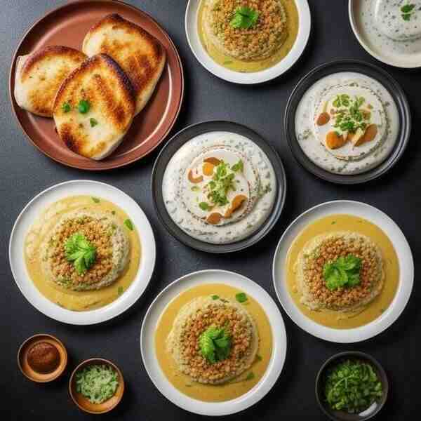 Морской язык с луком в сметанногорчичной заливке